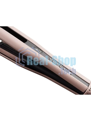 Фен-выпрямитель для волос Haier HHS-605 розовый, 210 °C, 4 режима