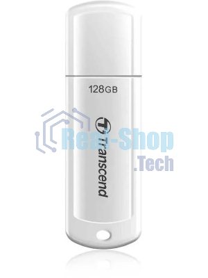 Флешка USB Transcend Jetflash 730 (TS128GJF730), 128Gb, USB 3.0, R/W 90/40, белый