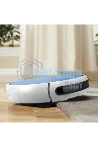 Робот-пылесос Vitek VT-1805 (MC) голубой/белый, 2500 мА·ч Li-Ion, уборка влажная/сухая, пылесборник контейнер 0.5 л