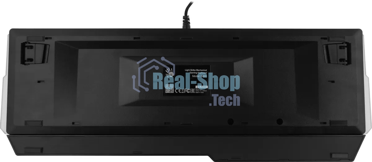 Клавиатура проводная A4Tech Bloody B865 USB серый/черный