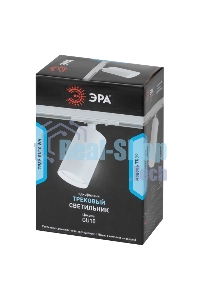 Трековый светильник однофазный ЭРА TR39-GU10 WH под лампу MR16 белый