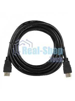 Кабель ACD-DHHM2-50B ACD-DHHM2-50B HDMI 2.0, Golden Plated,19m/19m, черный, 5м (742262)