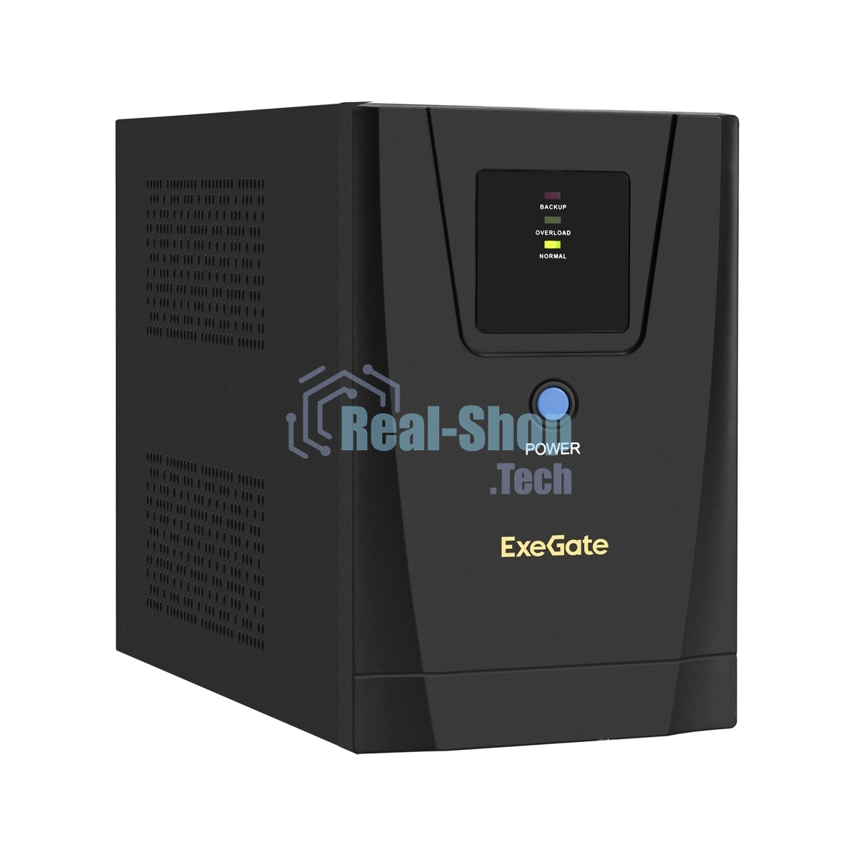 Источник бесперебойного питания ExeGate EX292801RUS SpecialPro UNB-1600.LED.AVR.2SH.3C13 1600VA/950W, LED, AVR, 2*Schuko+3*C13, съемн.кабель, металлический корпус, черный