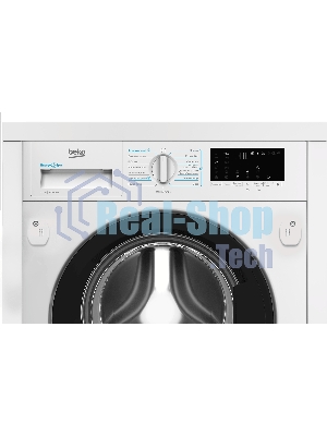 Встраиваемая стиральная машина Beko BI3DBT8841 W