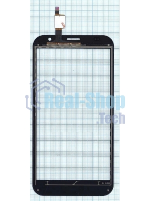 Сенсорное стекло (тачскрин) для Fly FS551 Nimbus 4, черное