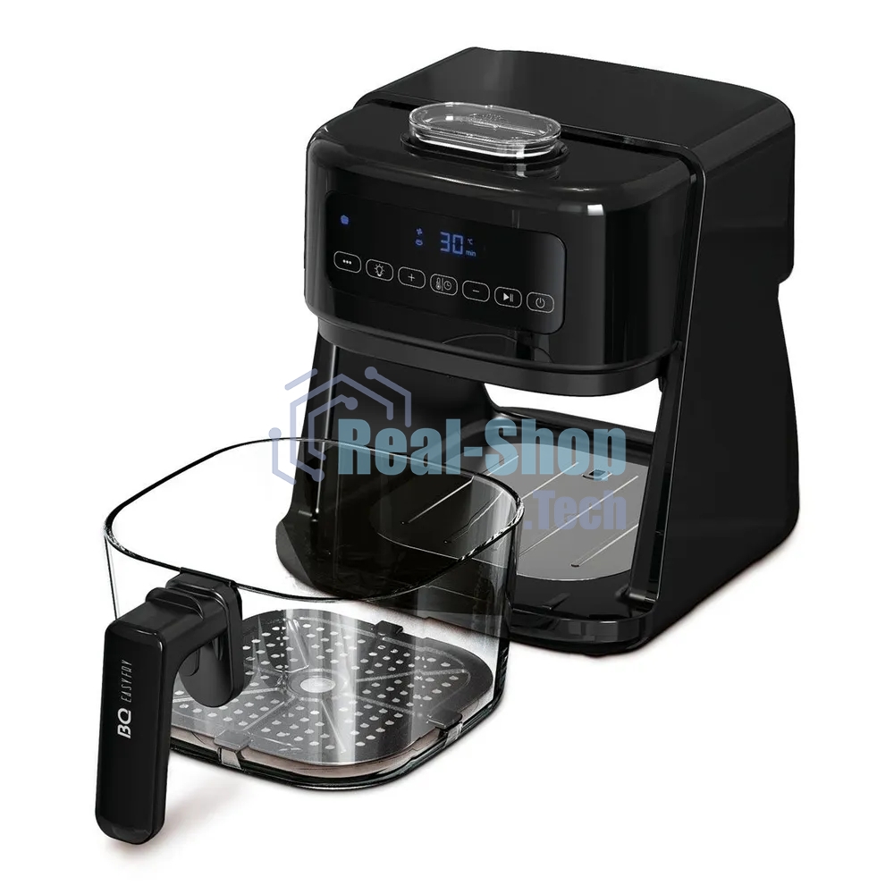 Аэрогриль BQ GR2005 черный, 1400 Вт, 3 л