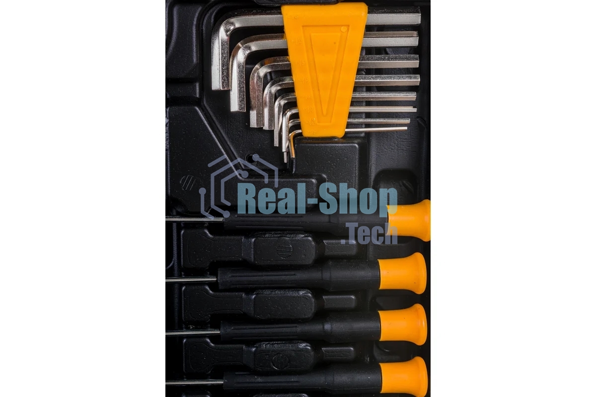 Набор инструментов Deko PRO DKMT62 62 предметов (жесткий кейс)