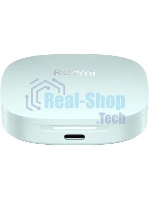Наушники TWS Xiaomi Redmi Buds 6 зеленый, внутриканальные, Bluetooth, активное шумоподавление, до 40 ч
