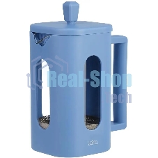 Френч-пресс LARA LR06-57-600 0,6 л, жаропрочное боросиликатное стекло