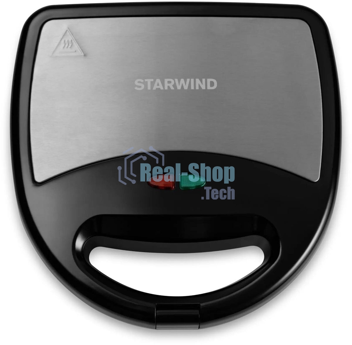 Сэндвичница Starwind SSW2346 750Вт черный/серебристый