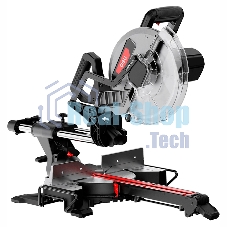  Торцовочная пила Deli DE570 (2000Вт, 5000об/мин, диаметр диска 255мм)