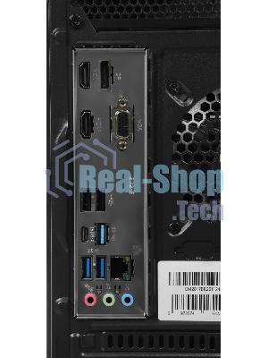 Компьютер Amur Нарвал B7I21 MT i3 12100 (3.3) 16Gb SSD 512Gb UHDG 730 FreeDOS 2.5xGbitEth 400W мышь клавиатура черный (RUS) (2147008)