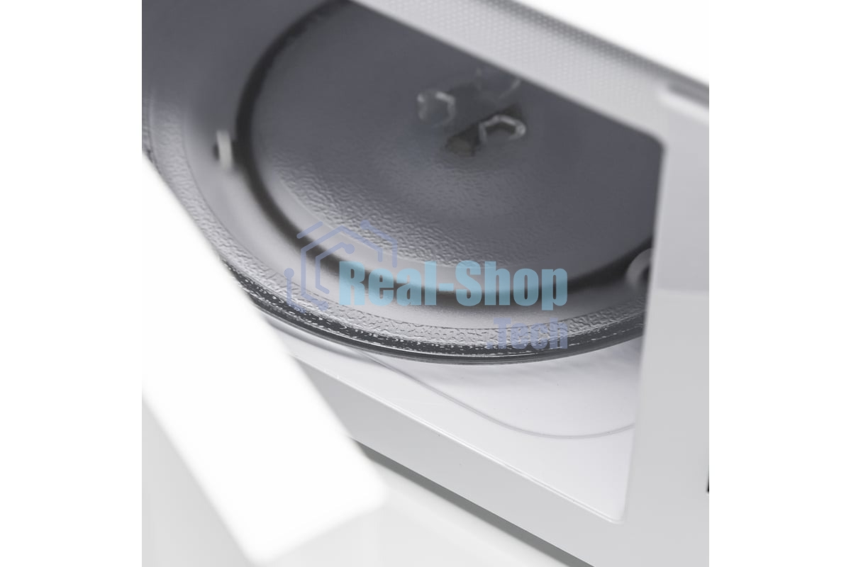 Микроволновая печь General Electronics GE MS120W белая, 20 л, 700 Вт, переключатели — поворотный механизм
