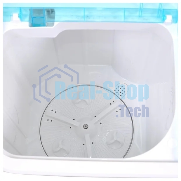 Стиральная машина Renova WS-40PET белый, загрузка вертикальная 4 кг, 1350 об/мин., класс: А+