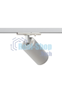 Трековый светильник однофазный ЭРА TR39-GU10 WH под лампу MR16 белый