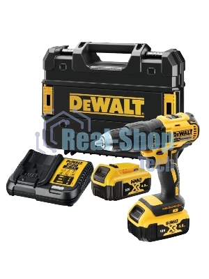 Дрель-шуруповерт аккумуляторная DeWalt DCD777M2T, 18В, 2 АКБ, Кейс
