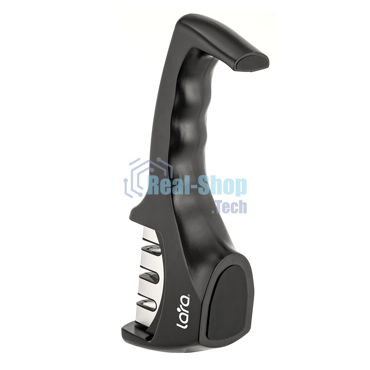 Ножеточка LARA LR05-03 съемный блок, 3 точильных полотна, пластик ABS