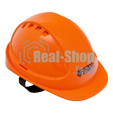 Каска защитная ударопрочная Denzel ABS/PC, плавная регулировка, модель 