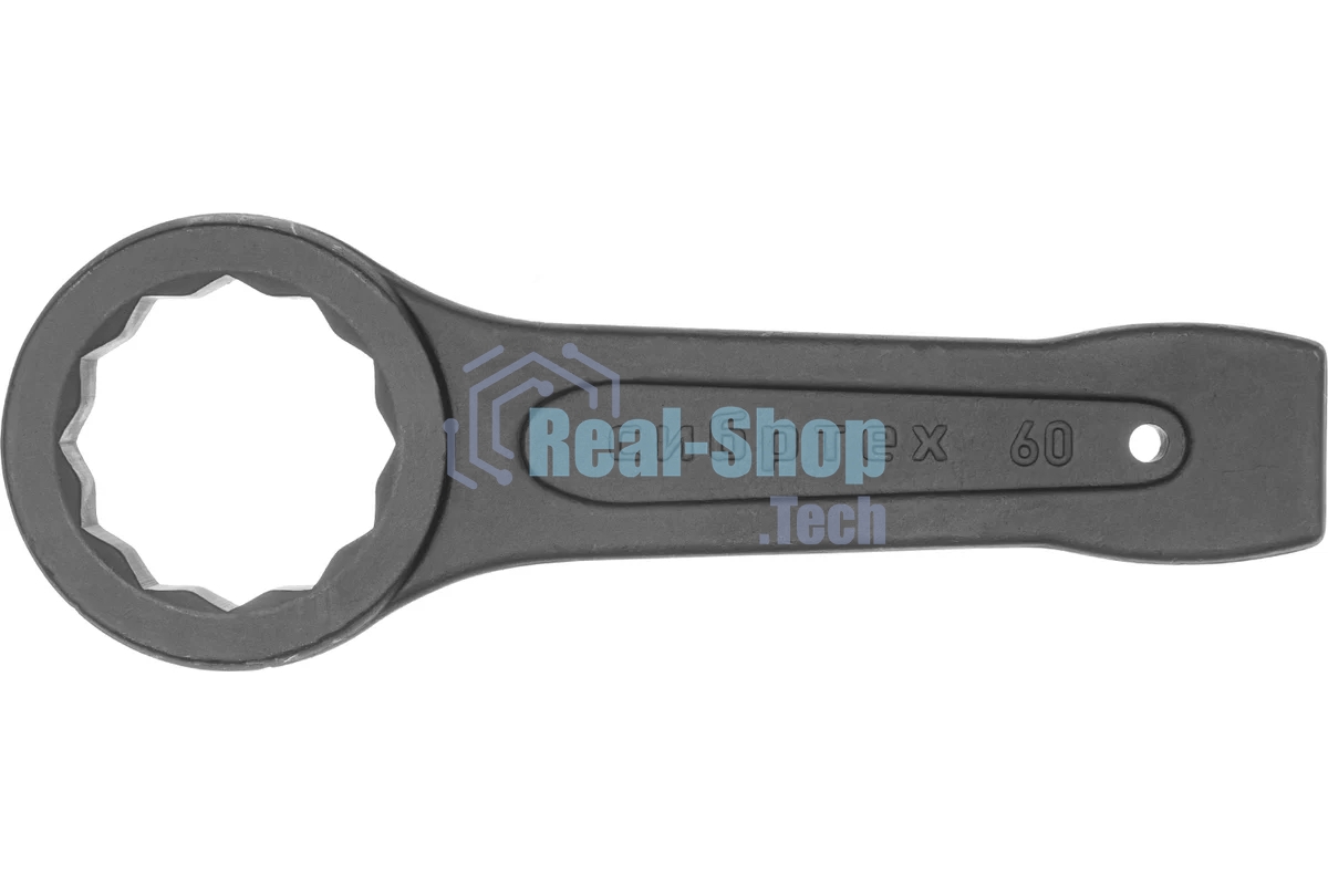 Ключ кольцевой Сибртех 14280 ударный, 60 мм