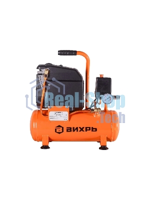 Компрессор винтовой Вихрь КП-165/10 безмасляный 165л/мин 10л 950Вт оранжевый/черный
