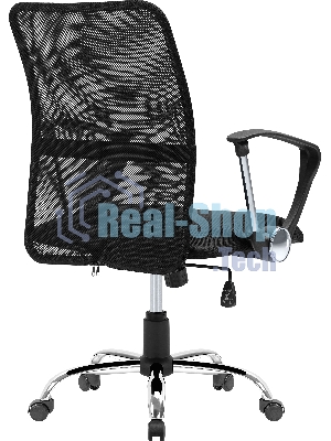 Кресло Defender RIVELLON черный, сетка, 110 кг, механизм качания