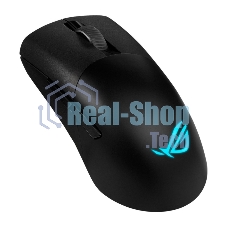 Мышь беспроводная/проводная ASUS ROG Keris Wireless AimPoint черный, 36000 dpi, радиоканал, Bluetooth, USB, кнопки - 5