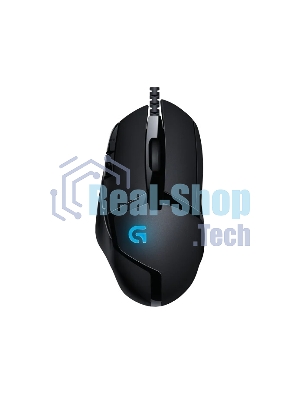Мышь проводная Logitech G402 Hyperion Fury черный, 4000 dpi, USB, кнопки - 8