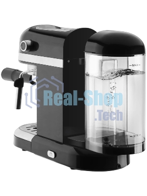 Кофеварка рожковая Ufesa PALERMO BLACK черный, исп. кофе - молотый, 1.5 л, 1350 Вт, 20 бар