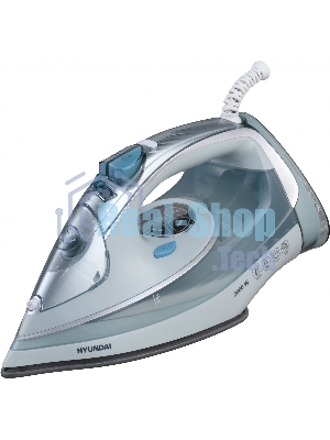 Утюг Hyundai H-SI01340 2800Вт голубой/белый
