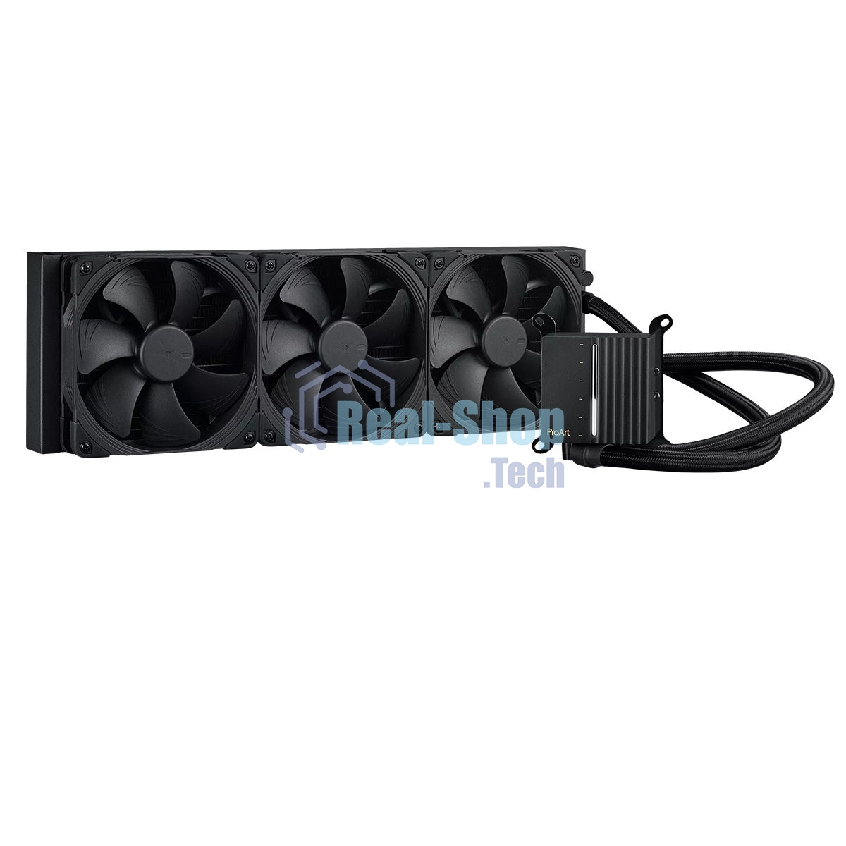 Система жидкостного охлаждения ASUS PROART LC 420 90RC00N0-M0UAY0 черный 120мм алюминий+медь 2000rpm 31.5db 4-pin