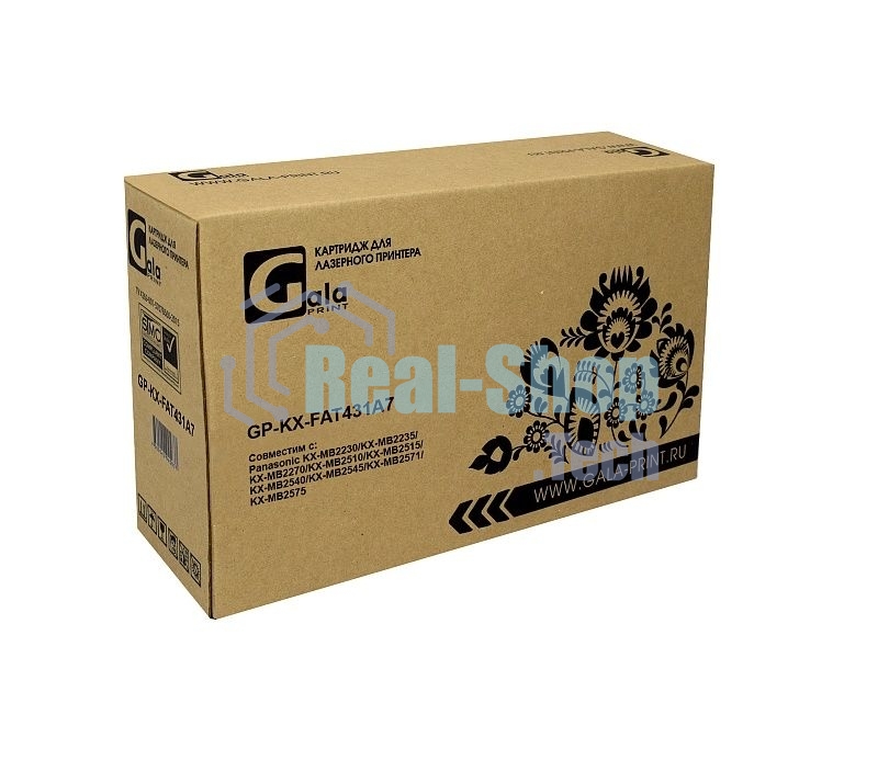Картридж GalaPrint GP-KX-FAT431A7 черный (6000 стр) для Panasonic KX-MB2230/KX-MB2235/KX-MB2270/KX-MB2510/KX-MB2515/KX-MB2540/KX-MB2545/KX-MB2571/KX-MB2575