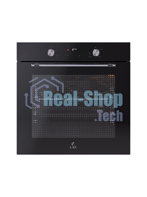 Электрический духовой шкаф LEX EDP 671 BL MAX, встраиваемый, черный