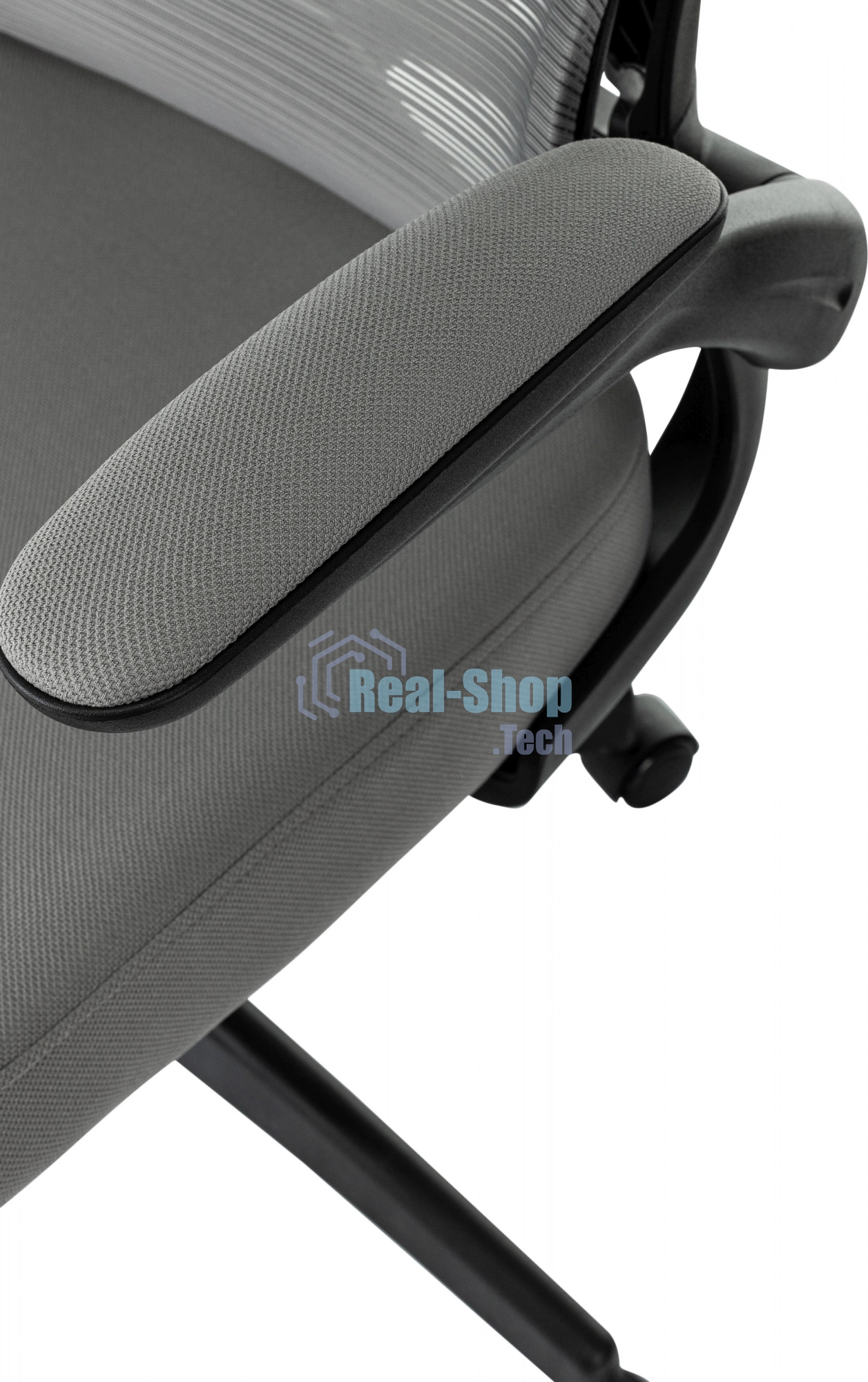 Кресло руководителя Бюрократ Sigma 1 серый, сетка/ткань, крестов. пластик