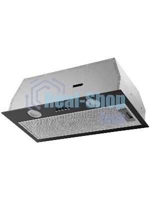 Вытяжка встраиваемая HOMSair Fleet 60 черный, 59.8 см, 520 куб. м/ч, 50 дБ