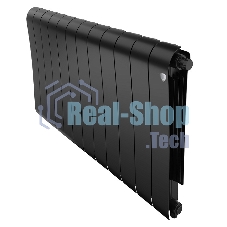 Радиатор биметаллический Royal Thermo Infinity 500 Noir Sable VR80 - 12 секц.