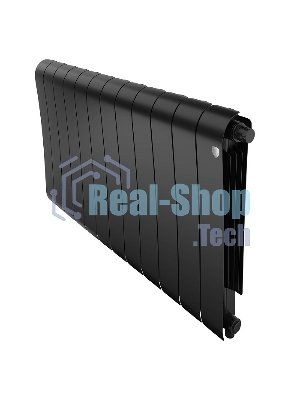 Радиатор биметаллический Royal Thermo Infinity 500 Noir Sable VR80 - 12 секц.