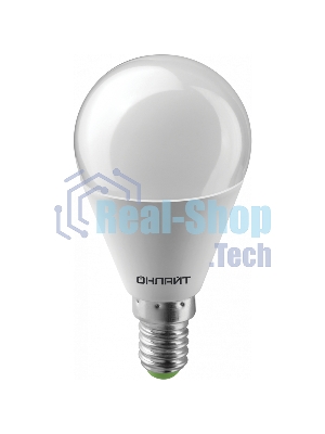 Лампа светодиодная ОНЛАЙТ 61966 OLL-G45-10-230-4K-E14