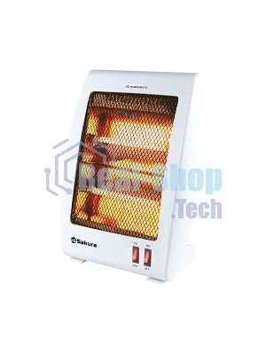 Инфракрасный обогреватель Sakura SA-0670W, белый, кварцевый, 900 Вт, 20 м2