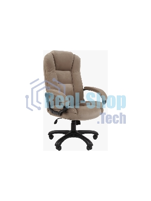 Кресло Chairman Home 600 бежевый, ткань, 120 кг