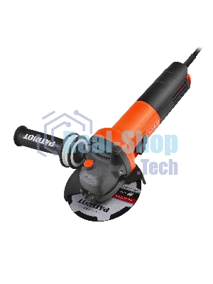 Угловая шлифовальная машина (УШМ) AG 125 тонкий корпус пылезащищенная 850Вт Диск 125мм PATRIOT 110301125