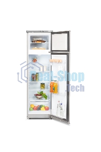 Холодильник Бирюса M424 металлик двухкамерный 170/35л морозилка сверху