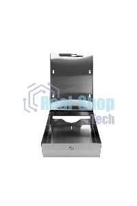 Диспенсер бумажных полотенец Puff 5615, хром мат., антивандальный с ключом