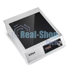 Плита настольная индукционная Kitfort КТ-142 серебристый/черный стеклокерамика (настольная) Плита настольная индукционная Kitfort КТ-142 серебристый/черный стеклокерамика (настольная)