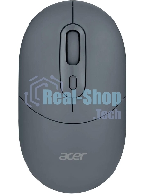 Мышь беспроводная Acer OMR301 черный, 1600 dpi, радиоканал, Bluetooth, USB, кнопки - 4