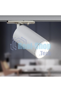 Трековый светильник однофазный ЭРА TR39-GU10 WH под лампу MR16 белый
