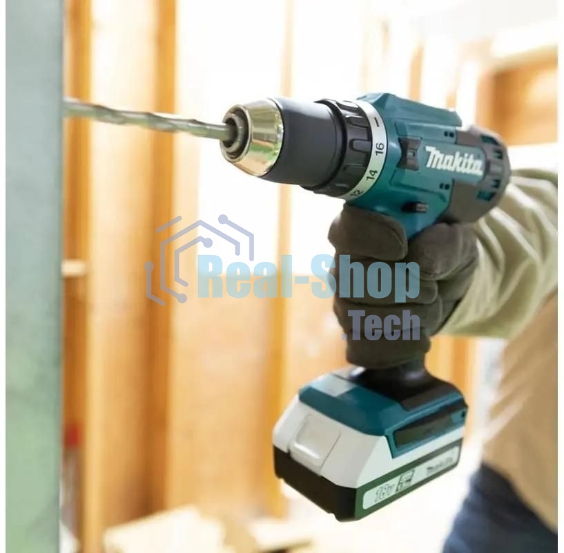 Дрель-шуруповерт аккумуляторная Makita DF488D002 аккум. патрон:быстрозажимной