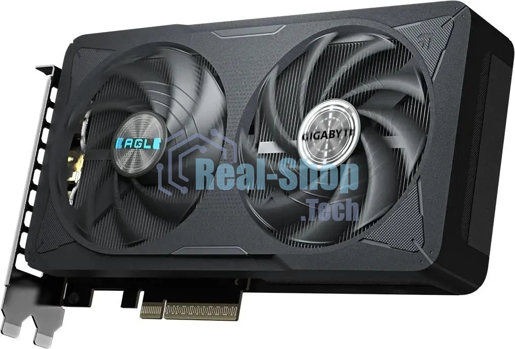 Видеокарта Gigabyte PCI-E 5.0 GV-N5060EAGLE OC-8GD 1.0 NVIDIA GeForce RTX 5060 8Gb 128bit GDDR7 2550/28000 HDMIx1 DPx3 HDCP Ret