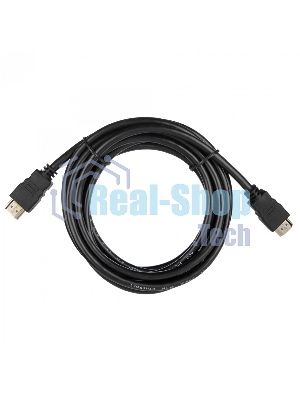 Кабель ACD-DHHM2-30B ACD-DHHM2-30B HDMI 2.0, Golden Plated,19m/19m, черный, 3м (742255)