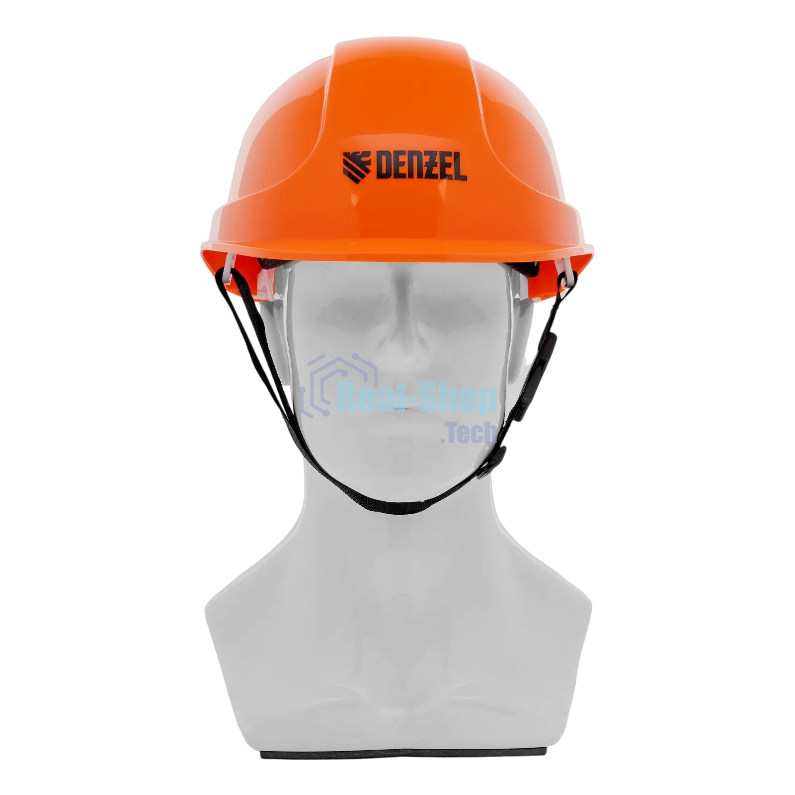 Каска защитная ударопрочная Denzel ABS/PC, плавная регулировка, модель 