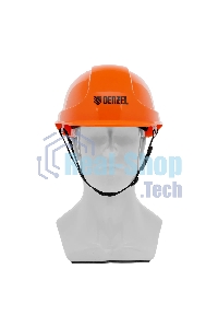 Каска защитная ударопрочная Denzel ABS/PC, плавная регулировка, модель 